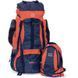 Рюкзак туристический 2в1 COLOR LIFE 159 цвет красный-синий
