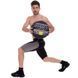 М'яч набивний медичний для кросфіту WALL BALL Zelart FI-2637-5 5кг чорний