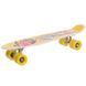 Пенни борд Penny Board круизер пластиковый 22" Zelart HB-13-4 желтый