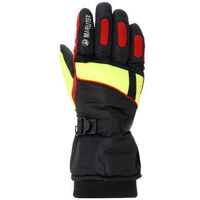 Рукавички для лиж та сноуборду чоловічі MARUTEX A-707 розмір L-XL колір чорний-червоний