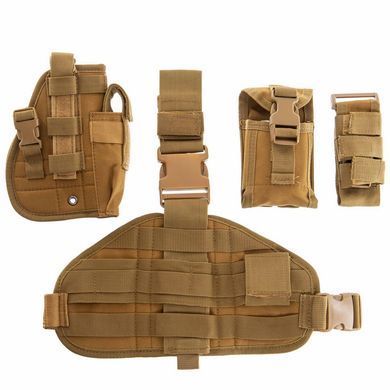 Кобура тактична Military Rangers ZK-9107 колір хакі