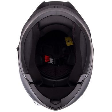 Мотошолом модуляр (flip-up) QKE M-8525 розмір M колір чорний