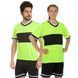 Форма футбольная комплект футболка и шорты Zelart Two colors CO-1503 размер M цвет салатовый-черный