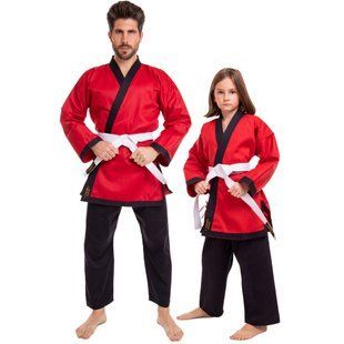 Кімоно для айкікендо карате куртка штани та пояс AYKIKENDO KARATE BALLONSTAR AKS розмір 00 (зріст 120)