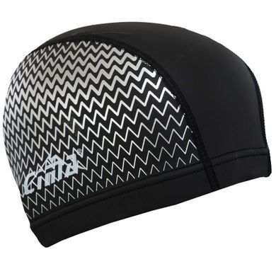 Шапочка для плавания текстильная с покрытием PU CIMA PL-2990 цвет серый