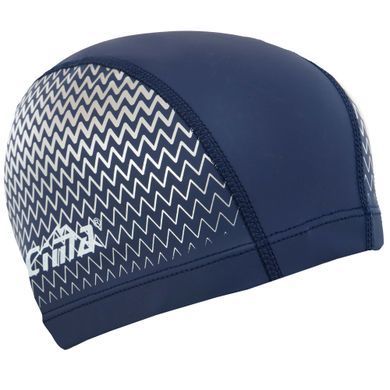 Шапочка для плавания текстильная с покрытием PU CIMA PL-2990 цвет серый