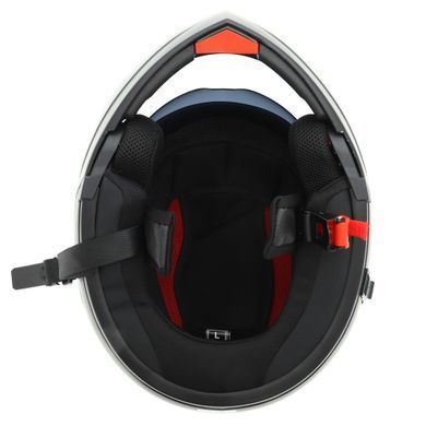 Мотошлем модуляр (flip-up) FGN M-111 размер L цвет черный