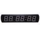 Таймер спортивний інтервальний для залу з пультом GYM TIMER Zelart TA-3649 73x15,5x4см чорний
