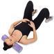 Ролер масажний циліндр (ролик мфр) 45см Grid Spine Roller Zelart FI-9368 колір фіолетовий