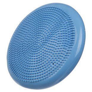 Подушка балансувальна масажна диск балансувальний BALANCE CUSHION Zelart FI-1932 колір блакитний