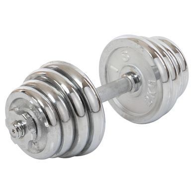 Гантели разборные стальные хромированные 27кг HIGHQ SPORT TA-0013-27CH 2шт по 13,5кг хром