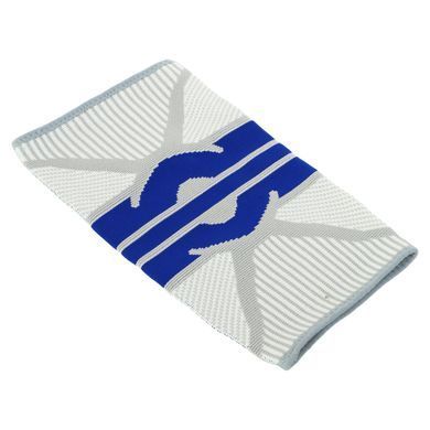 Наколенник спортивный эластичный компрессионный EXCEED 6107CA One size 1шт серый
