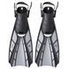 Ласты для дайвинга регулируемые Dolvor Batman M (40-44) серые F123/M-G