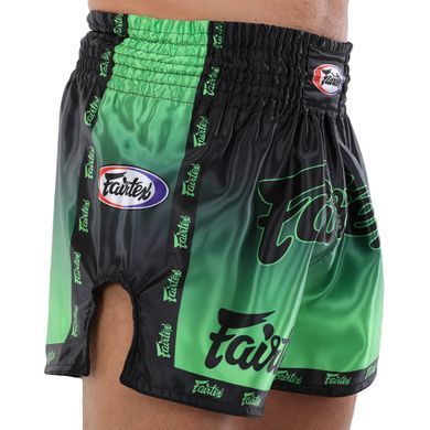 Шорти для тайського боксу та кікбоксингу FAIRTEX BO-9474 розмір S колір чорний-червоний