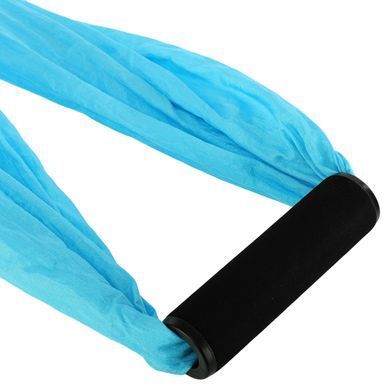 Гамак для йоги Antigravity Yoga Zelart FI-5453 цвет голубой