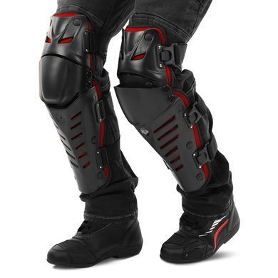 Мотонаколенники FOX MS-7047 цвет черный