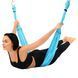 Гамак для йоги Antigravity Yoga Zelart FI-5453 цвет голубой