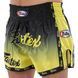 Шорти для тайського боксу та кікбоксингу FAIRTEX BO-9474 розмір S колір чорний-червоний