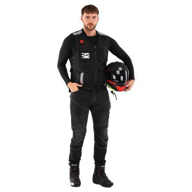 Мотожилет защитный текстильный SCOYCO JK116 размер XL