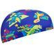 Шапочка для плавання текстильна дитяча дитяча MadWave DINOS M052902 колір синій