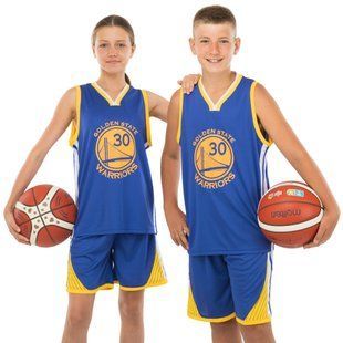 Форма баскетбольная детская NBA клуб Golden state warriors 30 7354 размер S