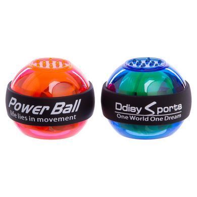 Еспандер гіроскопічний Power Ball тренажер для кистей рук Zelart FI-2722 &oslash;7 см кольори в асортименті