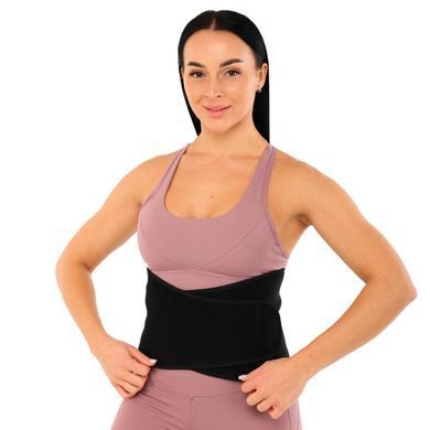 Пояс корсетний для спорту MUTE WAIST SUPPORT 9057 розмір S колір чорний