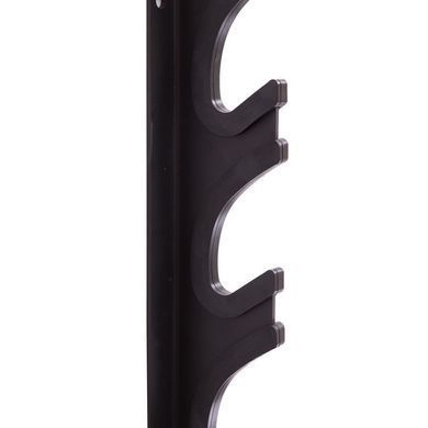 Кронштейн настенный для грифов на 8 штук Zelart TA-2262 размер-135x12x88см черный