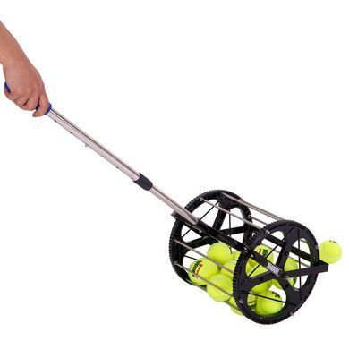 Машина-корзина для сбора теннисных мячей TENNIS BALL CART на 60 мячей TELOON T115-60 черный