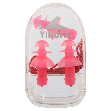 Беруши для плавания на шнурке Ear Plug YINGFA R086 цвет синий