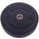 Бамперні диски гумові Bumper Plates MDbuddy TA-2676-25 51мм 25кг чорний