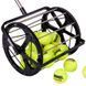 Машина-корзина для сбора теннисных мячей TENNIS BALL CART на 60 мячей TELOON T115-60 черный