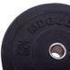 Бамперні диски гумові Bumper Plates MDbuddy TA-2676-25 51мм 25кг чорний