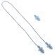 Беруши для плавания на шнурке Ear Plug YINGFA R086 цвет синий