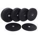 Бамперні диски гумові Bumper Plates MDbuddy TA-2676-25 51мм 25кг чорний