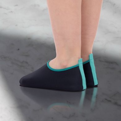 Неопреновая обувь аквашузы Skin Shoes Zelart PL-6962-B размер S-35-36-22,5-23cм цвет темно-синий-синий