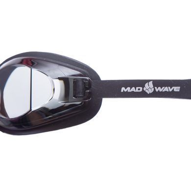 Окуляри для плавання дорослі MadWave STALKER M041904 колір срібний