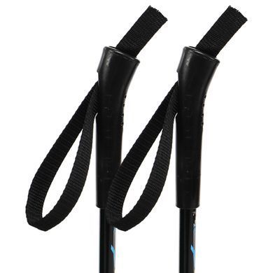 Лыжи беговые детские в комплекте с палками Zelart SK-0881-90B цвет черный-салатовый-оранжевый