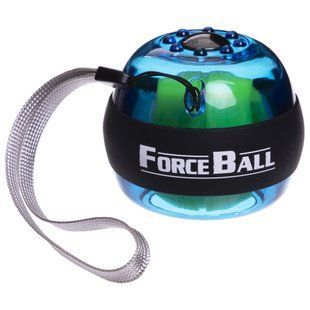 Еспандер гіроскопічний Power Ball тренажер для кистей рук Zelart Forse Ball FI-2949 кольори в асортименті