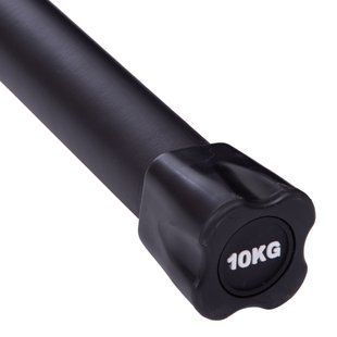 Бодібар Body Bar Zelart FI-1251-10 вага 10кг чорний