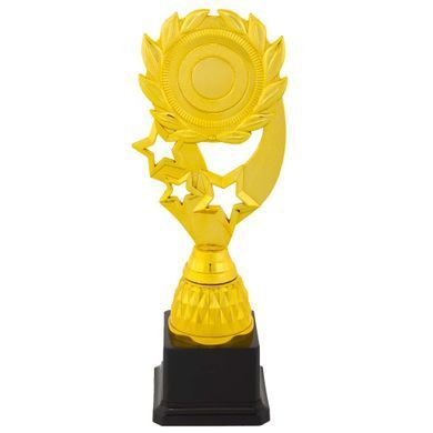 Фигура наградная эмблемоноситель Zelart Звезды YK611 цвет золотой
