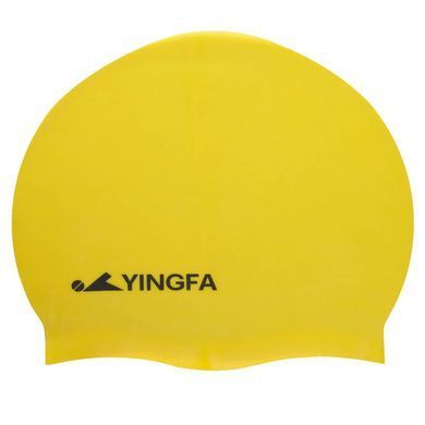 Шапочка для плавання силіконова YINGFA C0067 колір рожевий