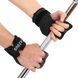 Гимнастические накладки перчатки для турника 3 HOLE CARBON HAND GRIPS EZOUS D-15 размер S цвет черный