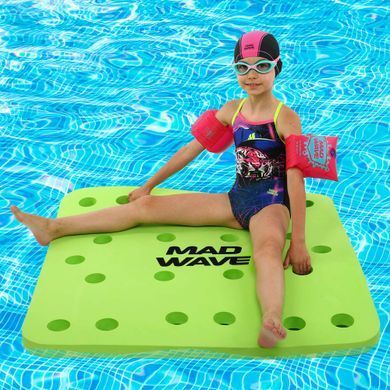 Пліт для навчання плавання MadWave Floating Island M075005 колір зелений