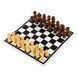 Шахматы настольная игра деревянные с виниловым игровым полем Zelart 202P размер короля 5,4 см пешки 2,6 см