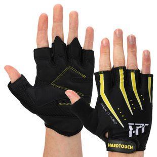 Перчатки для фитнеса и тренировок HARD TOUCH FG-006 размер L