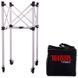 Корзина для теннисных мячей TENNIS BALL CART на 180 мячей TELOON T113-180 черный-серебряный