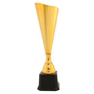 Кубок спортивний нагородний Zelart Dynamic Football JZ23346B висота 40см золотий