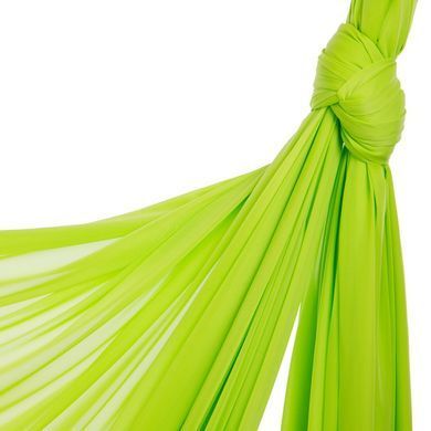 Гамак для йоги со стропами и креплением к потолку Antigravity Yoga Zelart DH6026 цвет голубой