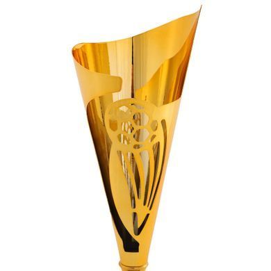 Кубок спортивний нагородний Zelart Dynamic Football JZ23346B висота 40см золотий